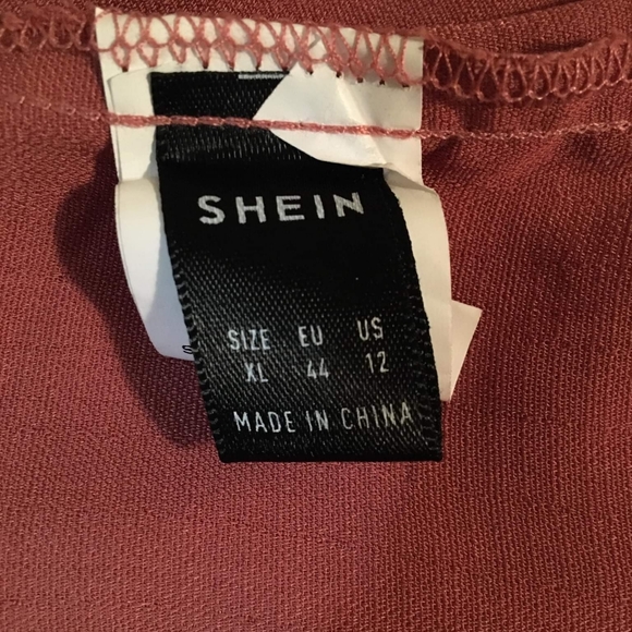 Maternity dress with wine pleats/ Robe de grossesses avec plis de vin - Picture 3 of 5